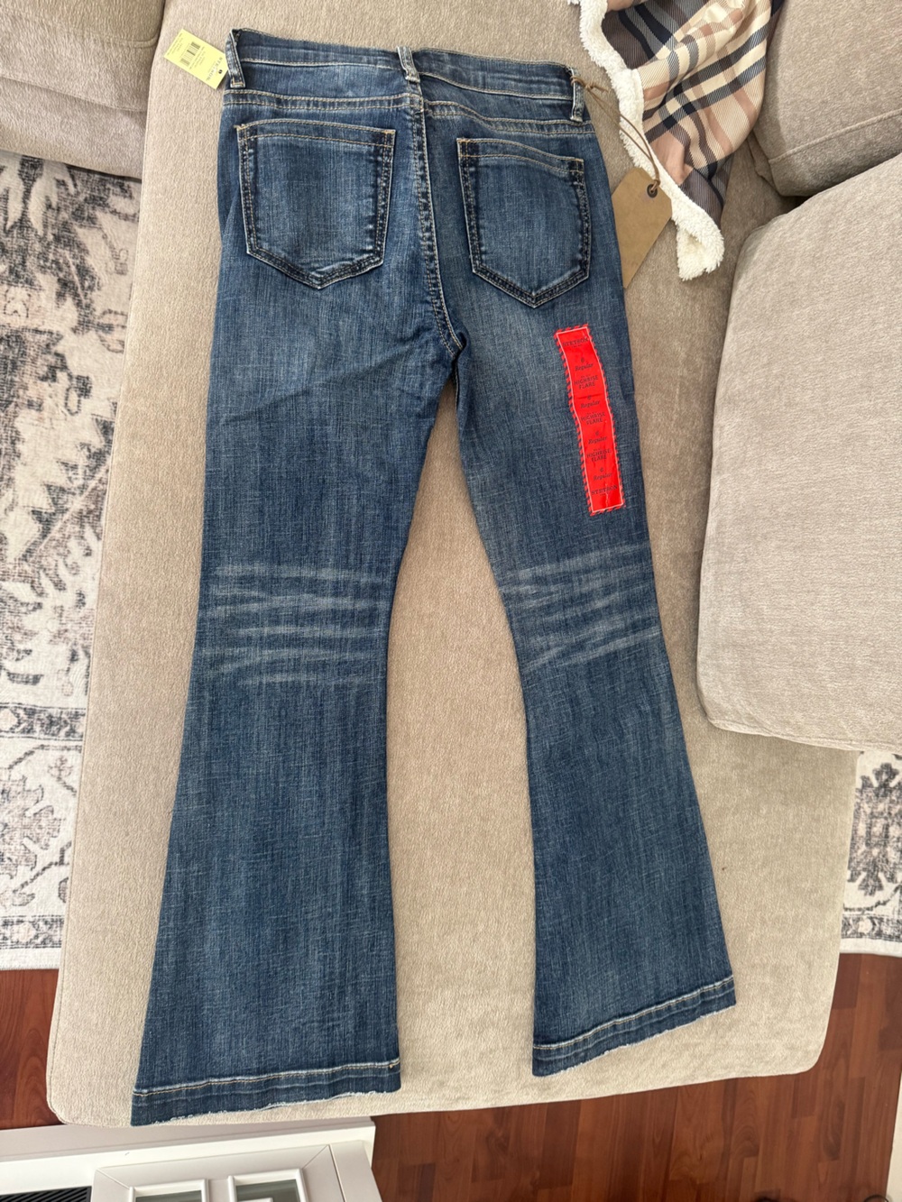NWT Stetson 921 High-Rise Flare Jeans - blue - Picture 2 of 4